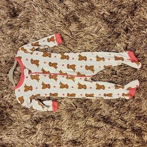 Leveret Snug Fit Puppy Dog Baby Girl Footed Animal Pajamas 18-24 Months